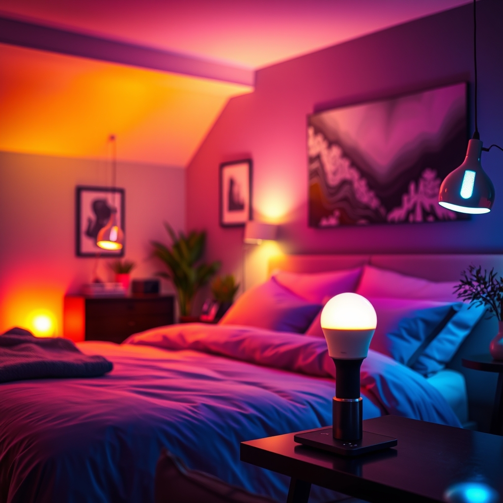 Hue Bulb in action
